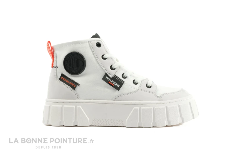 Palladium PALLATOWER Star White - 98573-116 - Basket Montante Plateforme 6 Palladium PALLATOWER Star White - 98573-116 - Basket Montante Plateforme – Image 4