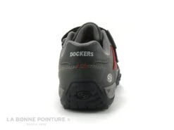 Dockers 44BN006-650120 - Basket Noir-gris Homme - 2 Velcros -Chaussure Offre Boutique cd24607c73b9e66c561f35ea11d5d5ef a305401 179142