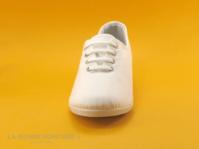 Semelflex Java Blanc - Chaussure En Toile Femme - Lacet 4 Semelflex Java Blanc - Chaussure En Toile Femme - Lacet – Image 2