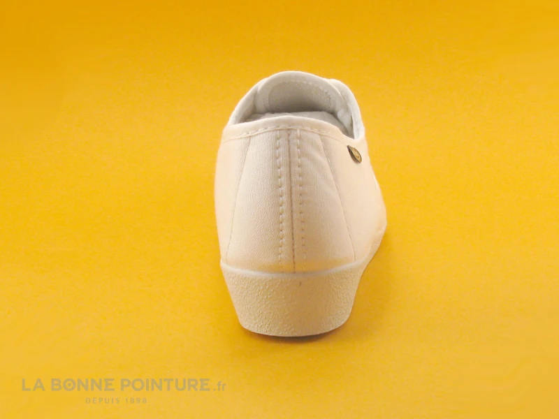 Semelflex Java Blanc - Chaussure En Toile Femme - Lacet 6 Semelflex Java Blanc - Chaussure En Toile Femme - Lacet – Image 4