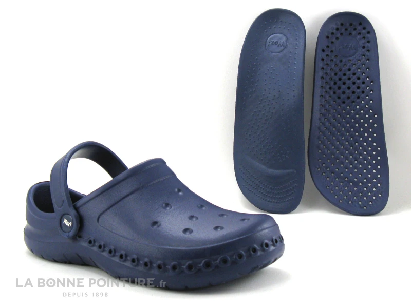 Woz ZERO Blu - Sabot Woz Bleu Marine 7 Woz ZERO Blu - Sabot Woz Bleu Marine – Image 5