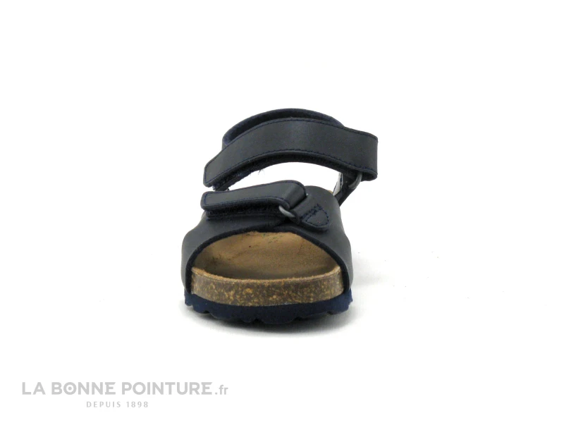 Autenti 713502 Bleu Marine - Sandale GARCON Avec Scratch 4 Autenti 713502 Bleu Marine - Sandale GARCON Avec Scratch â Image 2