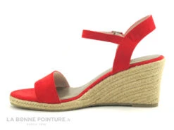 Tamaris 1-1-28300-24 Fire - Sandale Espadrille Rouge Compensee -Chaussure Offre Boutique cd24607c73b9e66c561f35ea11d5d5ef img 0258.jpg 145159