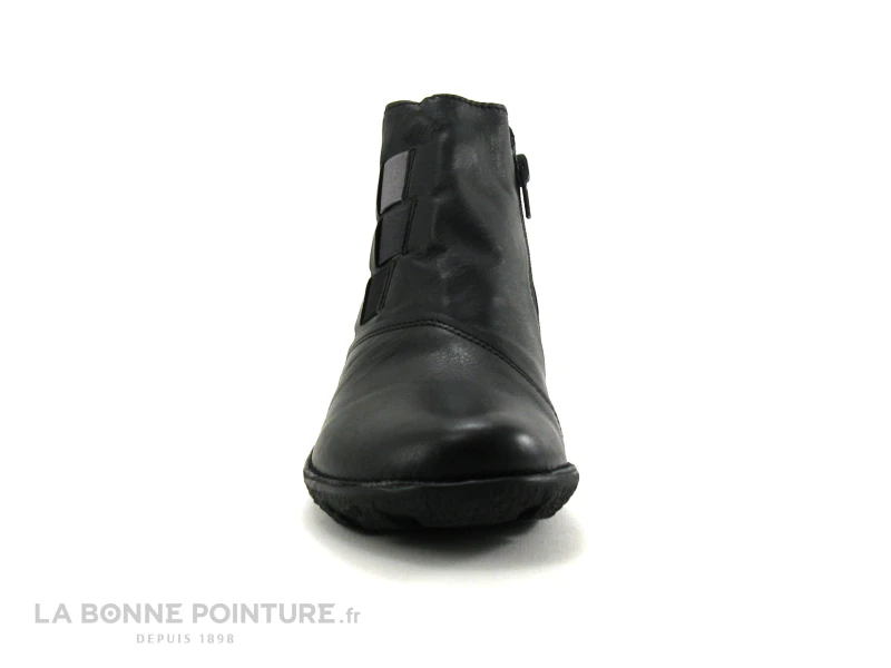 Brans 7083AT 82996 Noir - Elastiques Gris - Boots Femme 4 Brans 7083AT 82996 Noir - Elastiques Gris - Boots Femme – Image 2