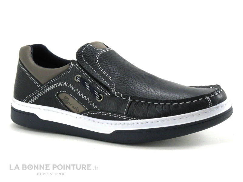 Morans VEILLON Marine - Beige - Mocassin Homme 3 Morans VEILLON Marine - Beige - Mocassin Homme