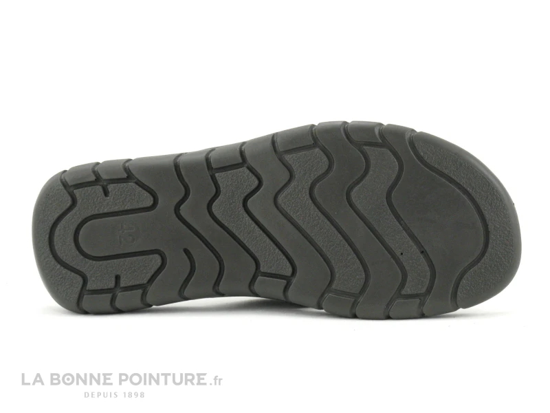 Inblu FO44JV01 Gris - Coutures Orange - Tong Homme 7 Inblu FO44JV01 Gris - Coutures Orange - Tong Homme – Image 5