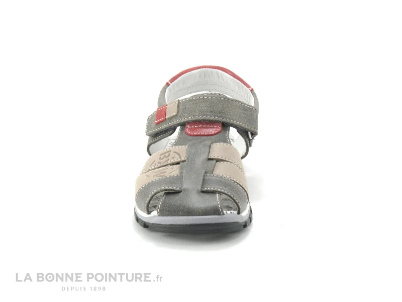 Bopy EBRADLEY Gris Sandale Garcon 4 Bopy EBRADLEY Gris Sandale Garcon â Image 2