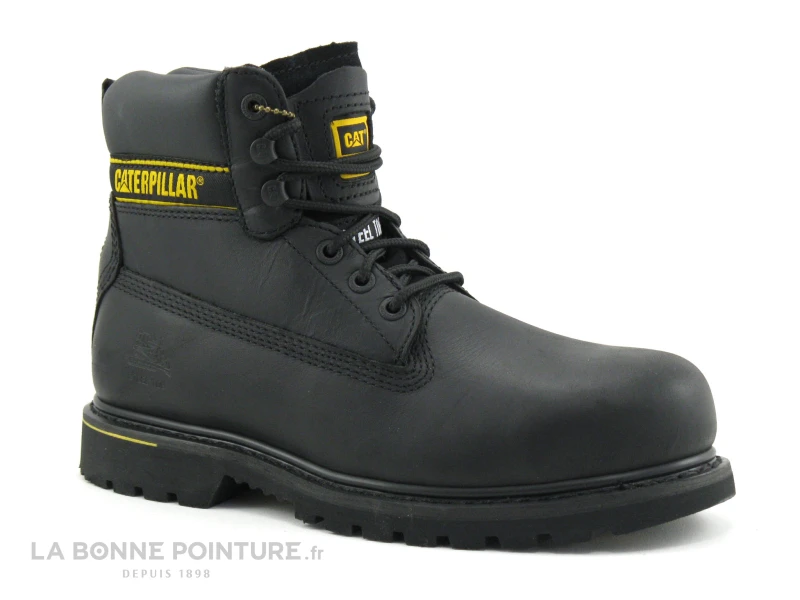 CATerpillar Cat Holton SB Noir 708026 Boots Homme 3 CATerpillar Cat Holton SB Noir 708026 Boots Homme