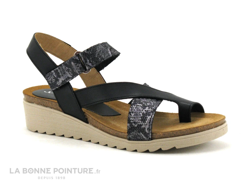 Xapatan 9060 Noir - Sandale Femme Avec Passe Orteil 3 Xapatan 9060 Noir - Sandale Femme Avec Passe Orteil