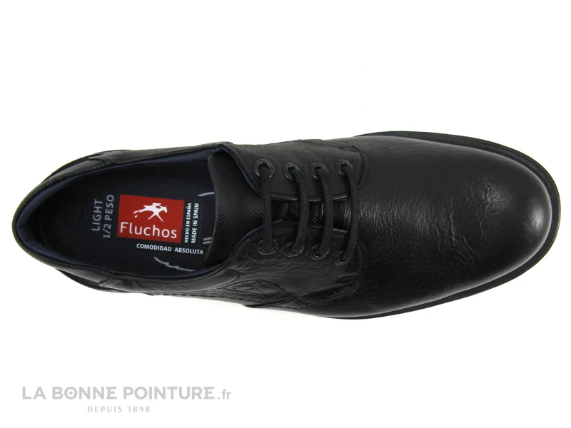 Fluchos Celtic F0247 Salvate Negro - Derbi Homme Cuir Noir 8 Fluchos Celtic F0247 Salvate Negro - Derbi Homme Cuir Noir – Image 6