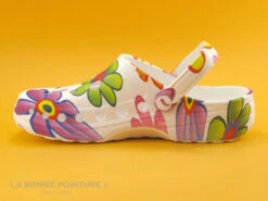 Woz Cheese Flowers - Blanc Et Fleurs Multicolores - Sabot Femme -Chaussure Offre Boutique cd24607c73b9e66c561f35ea11d5d5ef img 0955.jpg 145982