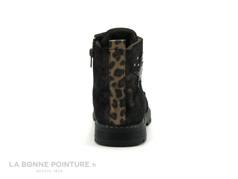 3 Pommes ATOME Bronze - Boots Mode Fille Marron A Paillettes 6 3 Pommes ATOME Bronze - Boots Mode Fille Marron A Paillettes – Image 4