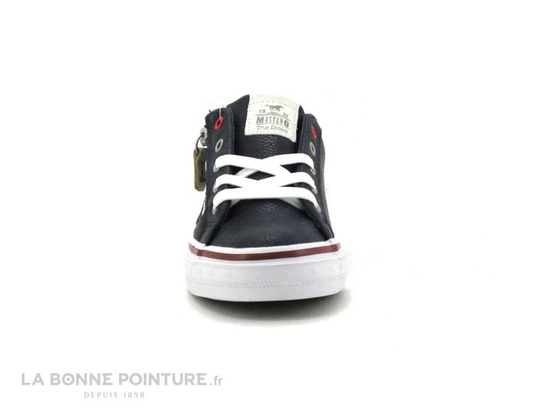 Mustang 5056 303 820 Navy - Basket Basse Bleu Marine 4 Mustang 5056 303 820 Navy - Basket Basse Bleu Marine – Image 2