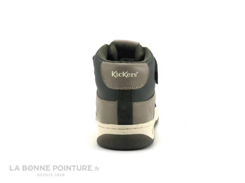 Kickers KICKALIEN Kaki Jaune Taupe - 910873 - Sneakers Montante 6 Kickers KICKALIEN Kaki Jaune Taupe - 910873 - Sneakers Montante – Image 4