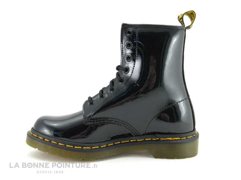 Dr. Martens Dr Martens 1460 W Black Patent Lamper 5 Dr. Martens Dr Martens 1460 W Black Patent Lamper – Image 3