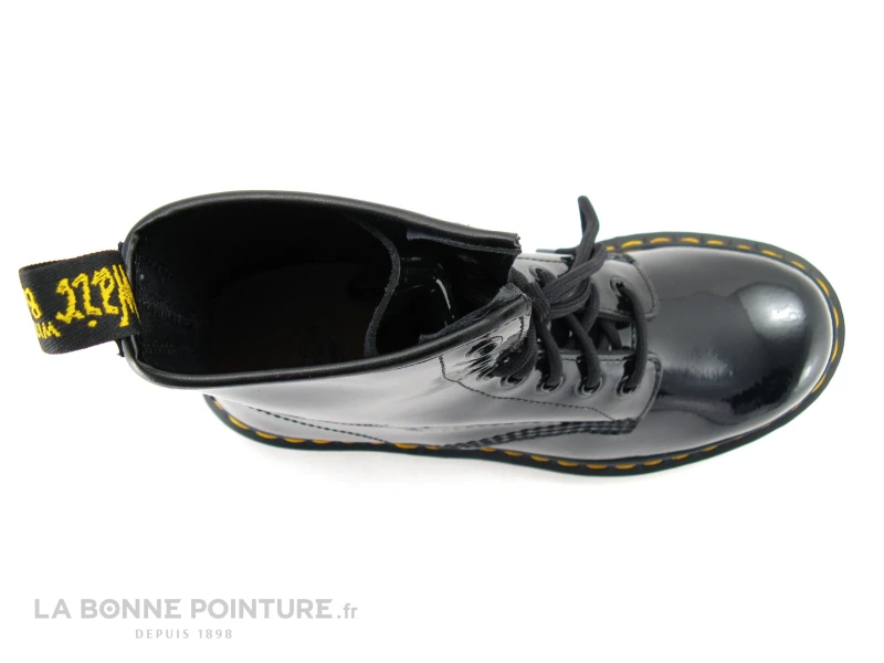 Dr. Martens Dr Martens 1460 W Black Patent Lamper 8 Dr. Martens Dr Martens 1460 W Black Patent Lamper – Image 6