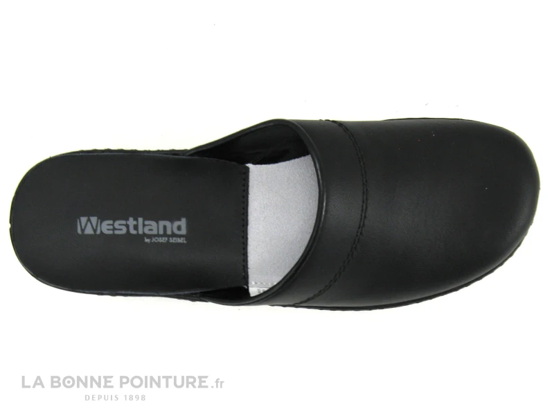Westland Adrien 48001 100 - Sabot Noir Homme A Talon 8 Westland Adrien 48001 100 - Sabot Noir Homme A Talon – Image 6