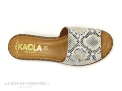 Kaola 590 Serpent - Beige - Mule Plate Femme -Chaussure Offre Boutique cd24607c73b9e66c561f35ea11d5d5ef img 1314.jpg 148279