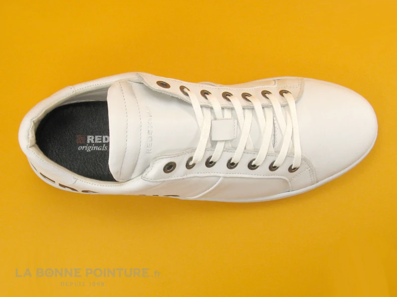 Redskins GIMIC ZK6017X Blanc Noir - Basket Mode Homme 8 Redskins GIMIC ZK6017X Blanc Noir - Basket Mode Homme – Image 6