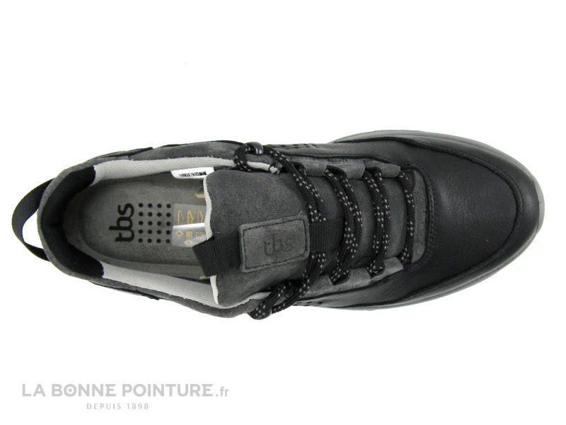 TBS LINDOLE M8004 - Noir - Sauvage Leather - Sneakers Homme 8 TBS LINDOLE M8004 - Noir - Sauvage Leather - Sneakers Homme – Image 6