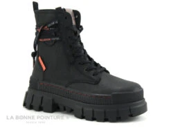 Palladium REVOLT Boot Lth Black - 97240-010-M - Bottine Plateforme