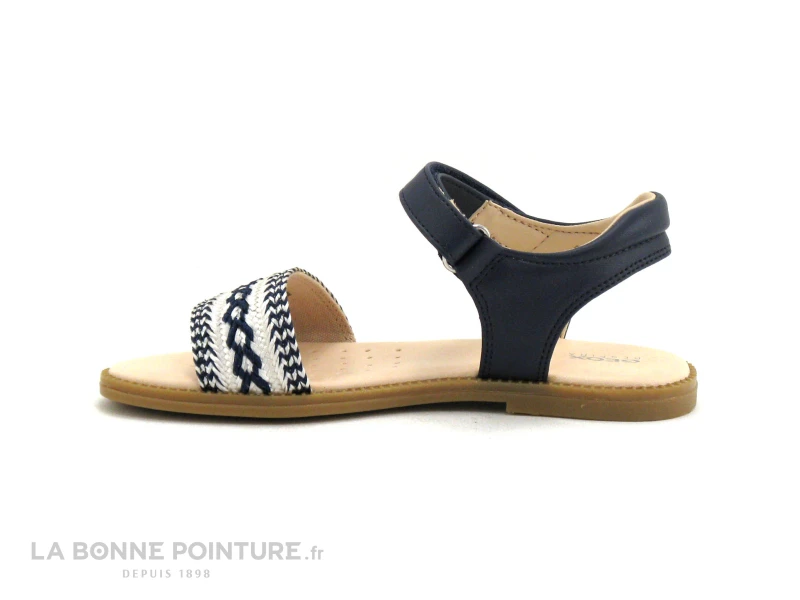 Geox KARLY J9235G - Navy - Sandale Fille Bleu Marine 5 Geox KARLY J9235G - Navy - Sandale Fille Bleu Marine – Image 3