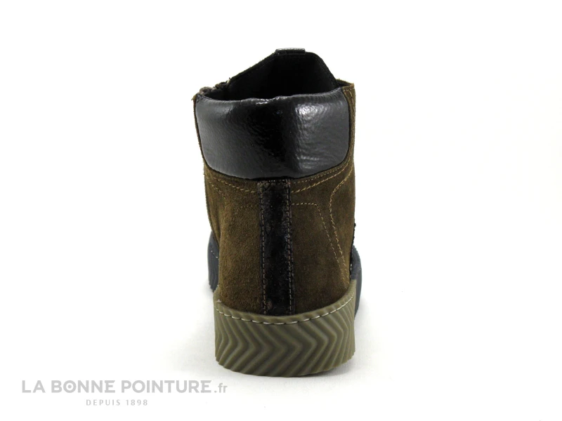 La Vie Est Belle - FUSAIN - Bronze Marron Noir - Basket Montante 6 La Vie Est Belle - FUSAIN - Bronze Marron Noir - Basket Montante – Image 4