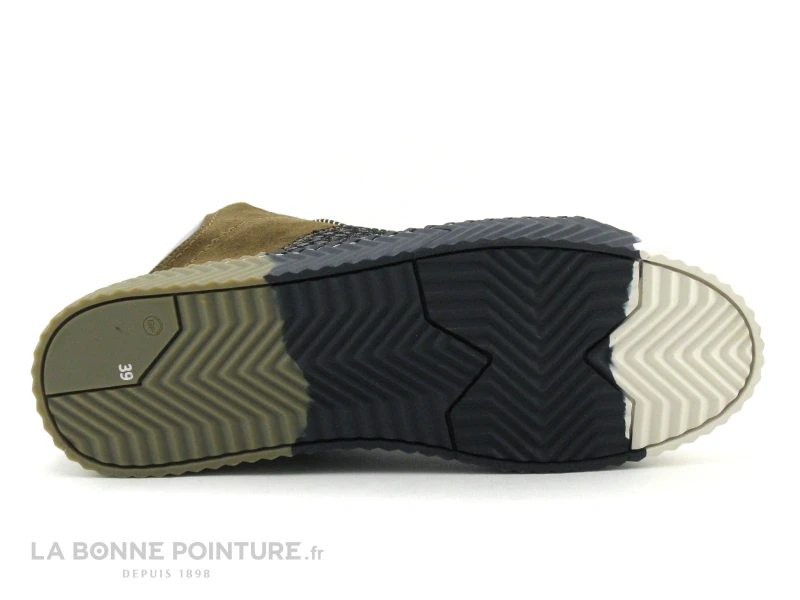 La Vie Est Belle - FUSAIN - Bronze Marron Noir - Basket Montante 9 La Vie Est Belle - FUSAIN - Bronze Marron Noir - Basket Montante – Image 7