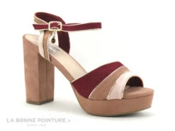 Xti 35180 Nude - Sandale Talon Haut - Rose Bordeaux -Chaussure Offre Boutique cd24607c73b9e66c561f35ea11d5d5ef img 1508.jpg 148803