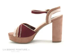 Xti 35180 Nude - Sandale Talon Haut - Rose Bordeaux -Chaussure Offre Boutique cd24607c73b9e66c561f35ea11d5d5ef img 1510.jpg 148800
