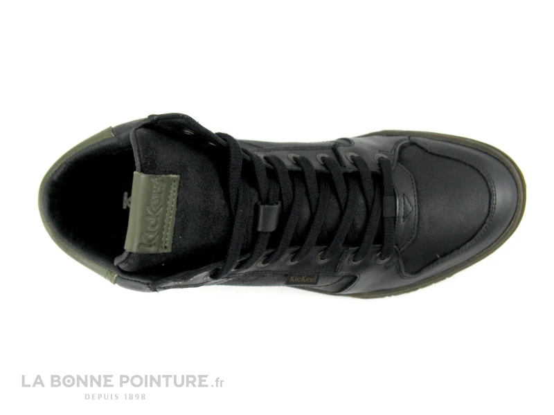 Kickers JUNGLEHIGH Noir - Chaussure Montante Homme 8 Kickers JUNGLEHIGH Noir - Chaussure Montante Homme â Image 6
