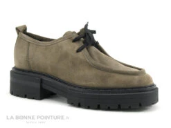 Tamaris 1-23739-29 Dark Taupe - Chaussure Derbi Femme