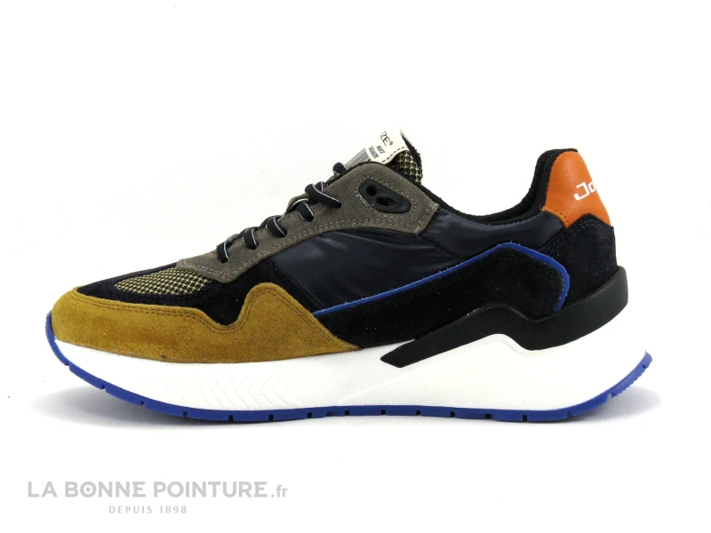 Jooze J5550B X53 Marine Camel Gris Orange - Sneakers Homme 5 Jooze J5550B X53 Marine Camel Gris Orange - Sneakers Homme â Image 3