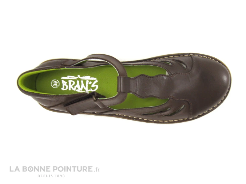 Brans 13136 Marron Chocolat - Chaussure Aeree Femme 8 Brans 13136 Marron Chocolat - Chaussure Aeree Femme – Image 6