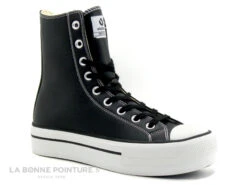 Victoria 061120 Noir - Basket Montante - Semelle Plateforme