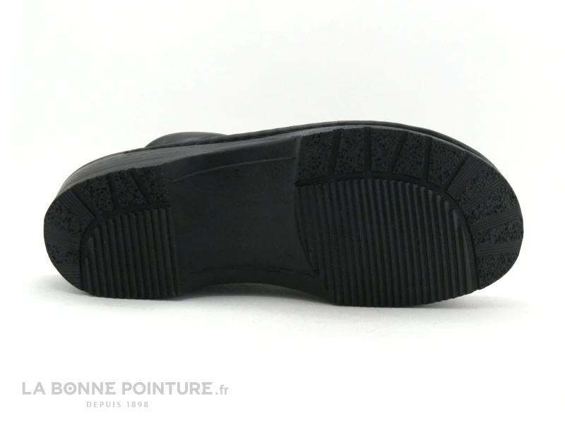 Arima DOG Noir - Sabot Homme Talon Epais - Cuir Noir 9 Arima DOG Noir - Sabot Homme Talon Epais - Cuir Noir – Image 7