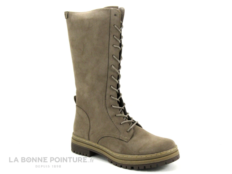 B Et M Banana Moon - Rhino Taupe - Botte A Lacet Femme Beige 7 B Et M Banana Moon - Rhino Taupe - Botte A Lacet Femme Beige â Image 5