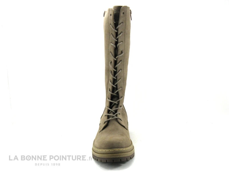 B Et M Banana Moon - Rhino Taupe - Botte A Lacet Femme Beige 4 B Et M Banana Moon - Rhino Taupe - Botte A Lacet Femme Beige â Image 2