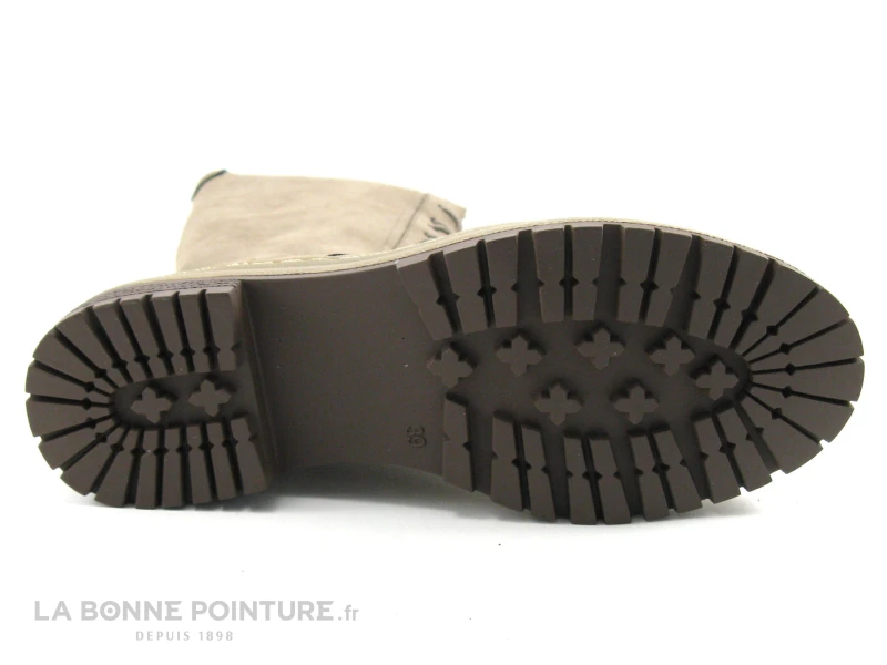 B Et M Banana Moon - Rhino Taupe - Botte A Lacet Femme Beige 9 B Et M Banana Moon - Rhino Taupe - Botte A Lacet Femme Beige â Image 7