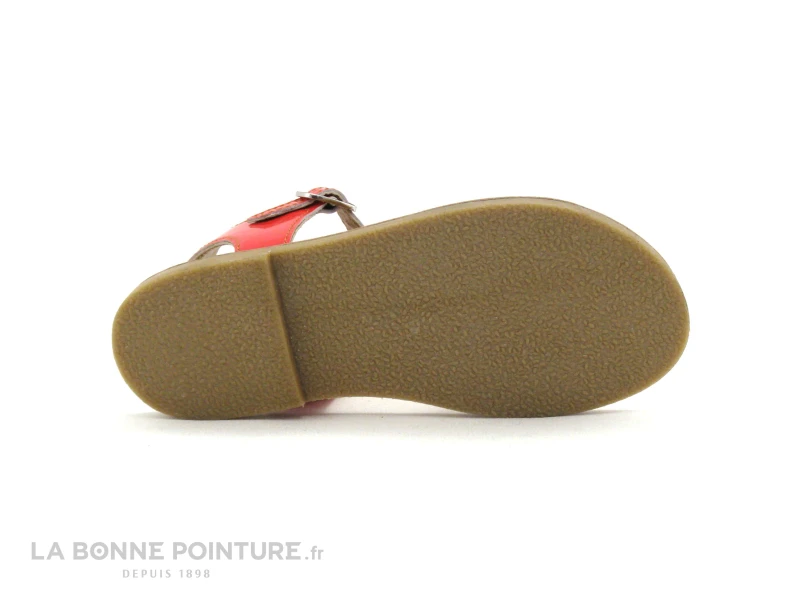Wipop RAIMANIE Corail Or Orange - Nu-pieds Fille 6 Wipop RAIMANIE Corail Or Orange - Nu-pieds Fille â Image 4