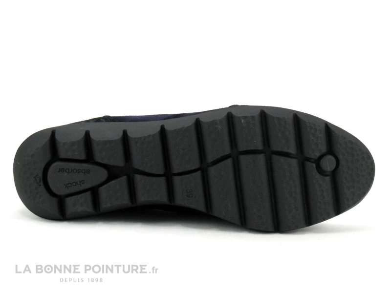 Geo Reino MALVABE Marine - Chaussure Compensee Femme Zip 9 Geo Reino MALVABE Marine - Chaussure Compensee Femme Zip – Image 7