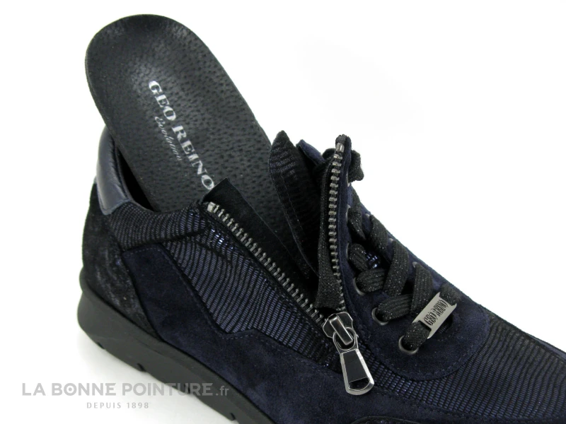 Geo Reino MALVABE Marine - Chaussure Compensee Femme Zip 7 Geo Reino MALVABE Marine - Chaussure Compensee Femme Zip – Image 5