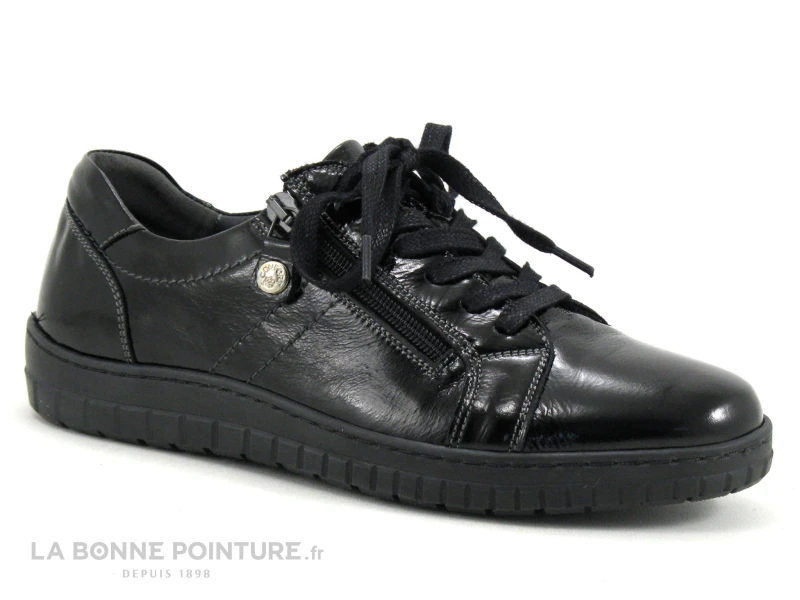 3 Points De Suspension KIAZIP 19450 Vernis Noir - Derby Femme 7 3 Points De Suspension KIAZIP 19450 Vernis Noir - Derby Femme – Image 5