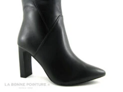 Tamaris 1-25349-29 Black - Bottine Talon Haut En Cuir Noir - Bout Pointu -Chaussure Offre Boutique cd24607c73b9e66c561f35ea11d5d5ef img 2974.jpg 175200
