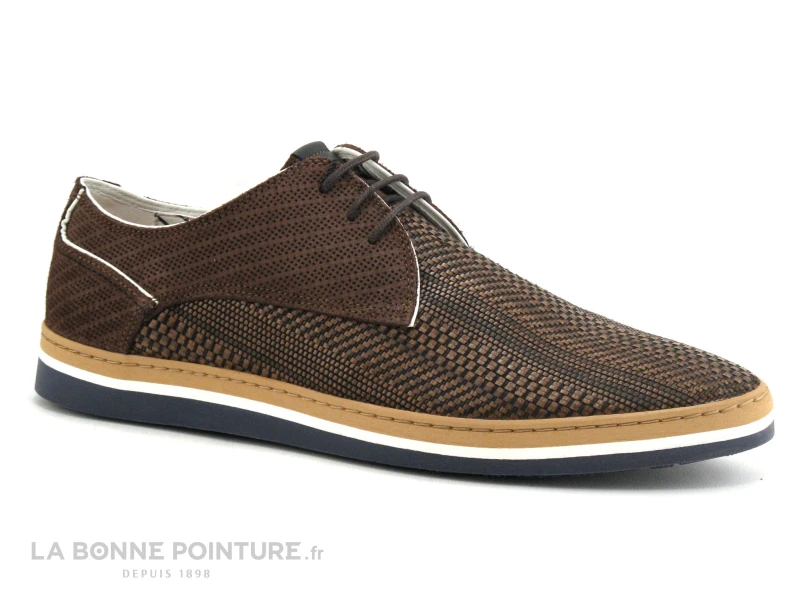 Coxx Borba MNEWMAROT Brown - A103-03 - Chaussure Derby Homme 7 Coxx Borba MNEWMAROT Brown - A103-03 - Chaussure Derby Homme – Image 5