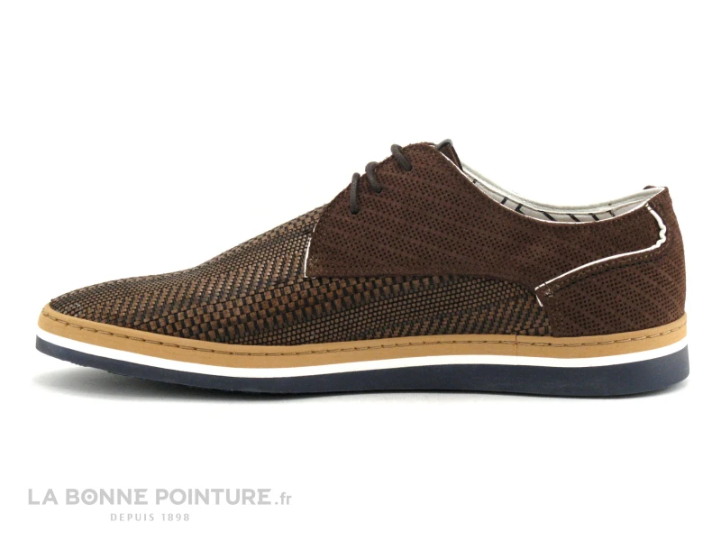 Coxx Borba MNEWMAROT Brown - A103-03 - Chaussure Derby Homme 5 Coxx Borba MNEWMAROT Brown - A103-03 - Chaussure Derby Homme – Image 3