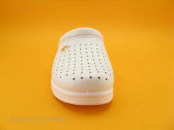 SANITAL LIGHT Sabot Perforé Cuir Blanc 1350 -Chaussure Offre Boutique cd24607c73b9e66c561f35ea11d5d5ef img 3261 70679