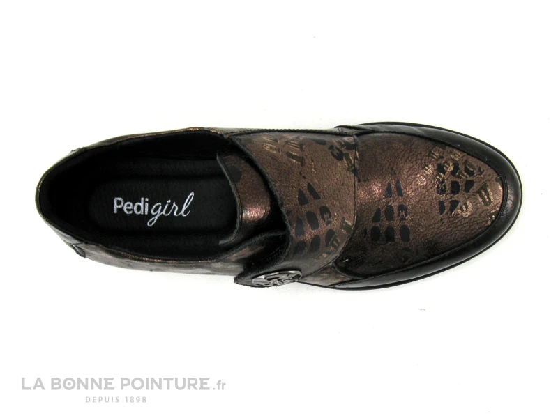 Pedi Girl DEMBA Marron Bronze - Chaussure Confort Femme Avec Scratch 8 Pedi Girl DEMBA Marron Bronze - Chaussure Confort Femme Avec Scratch – Image 6