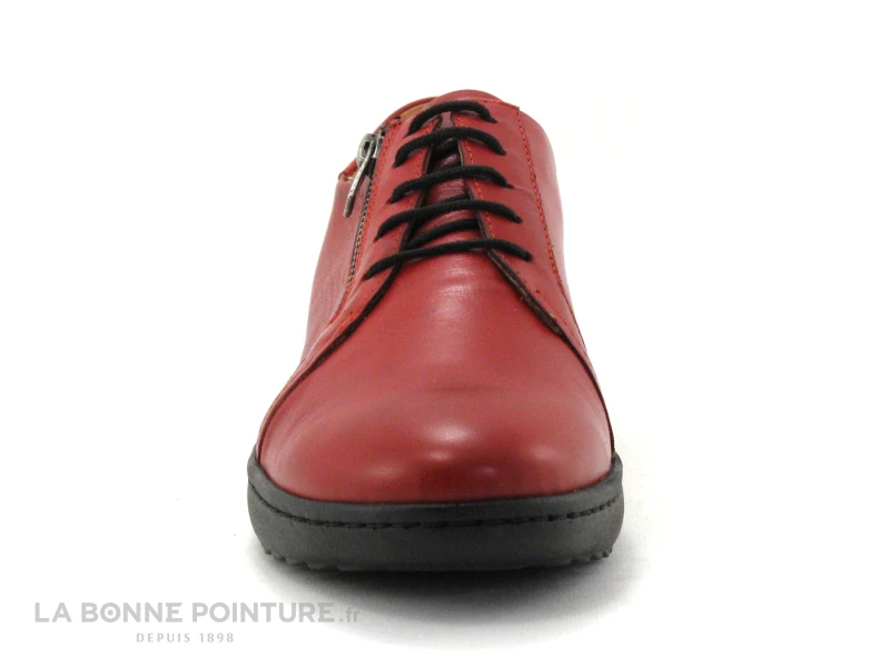 Karyoka DETOUR Rouge - Chaussure Basse Femme Avec Zip 4 Karyoka DETOUR Rouge - Chaussure Basse Femme Avec Zip â Image 2