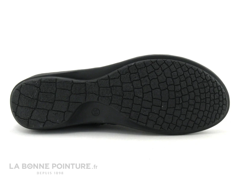 Morans GRINGE Noir - Boots Femme Cuir Noir - Interieur Chaud 9 Morans GRINGE Noir - Boots Femme Cuir Noir - Interieur Chaud – Image 7